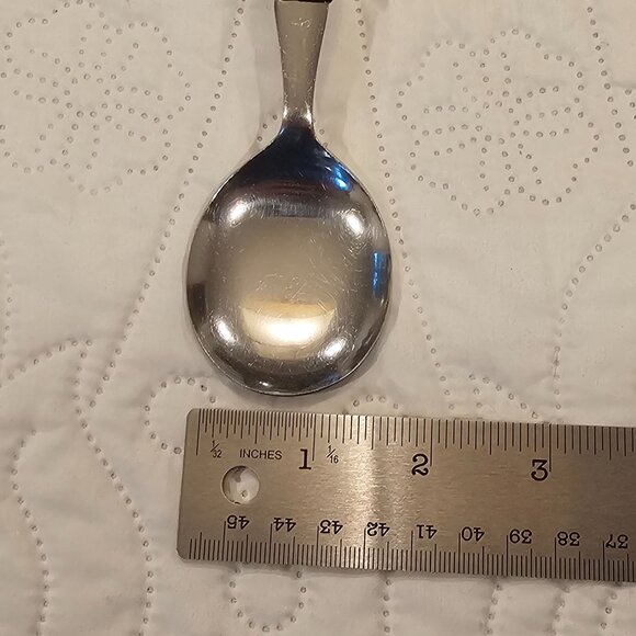 Vintage Salad Serving Set With Floral Design Handles Stainless Steel - Picture 11 of 15